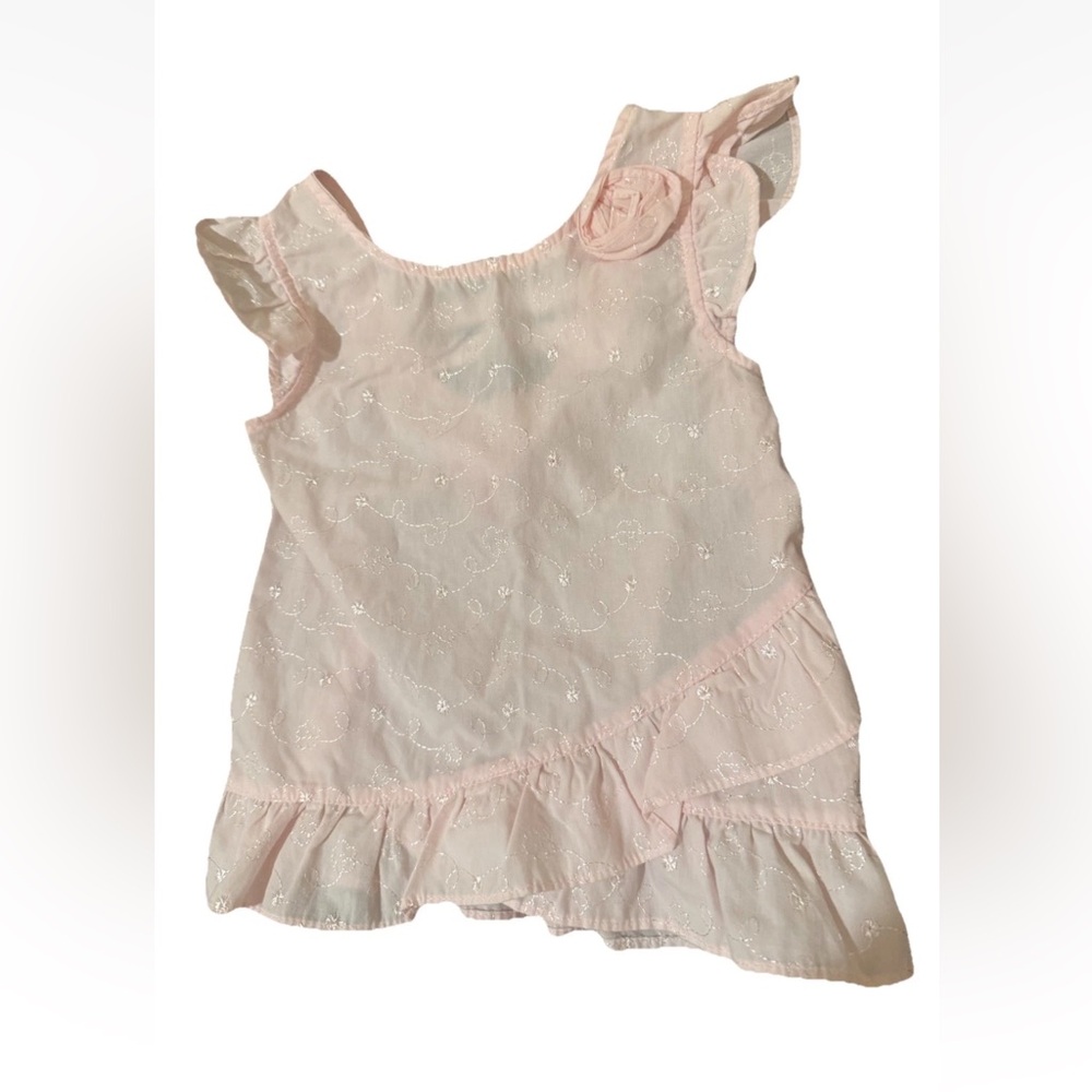 Penelope Mack Pink Embroidered Top